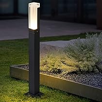 Solar Lamp Post Lights Outdoor Garden Heavy Duty Diecast Aluminum Solar Panel Lamp Post Pedestal
