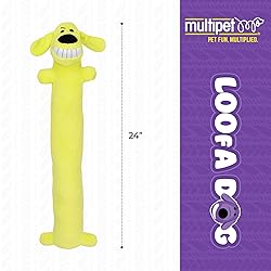 Multipet's Original Loofa Jumbo Dog Toy in Assorted