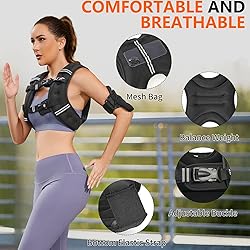 FUFF Weighted Vest Woman, 30 LB Womens Weight Vest