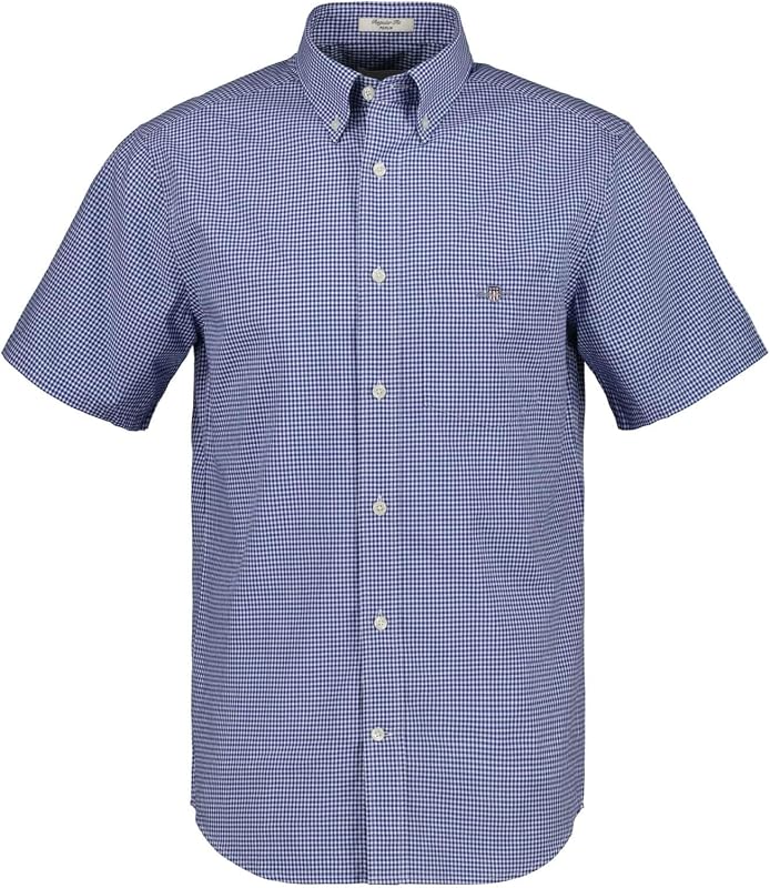 REG Classic Poplin GINGH SS - Camiseta