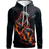 Prowenwu 3D Printed Hoodie High Definition Graphic Comfortable and Stylish Unisex Breathable Fabrics Ideal for Casual Wear