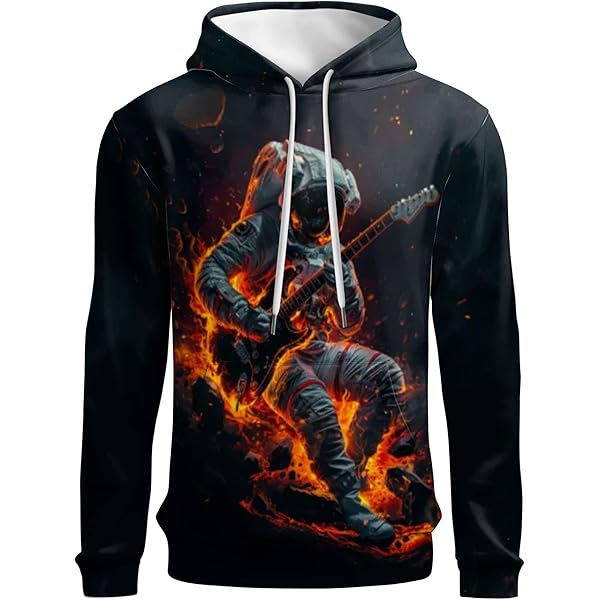Men's Cute Cat 3D Printed Hoodies Animal