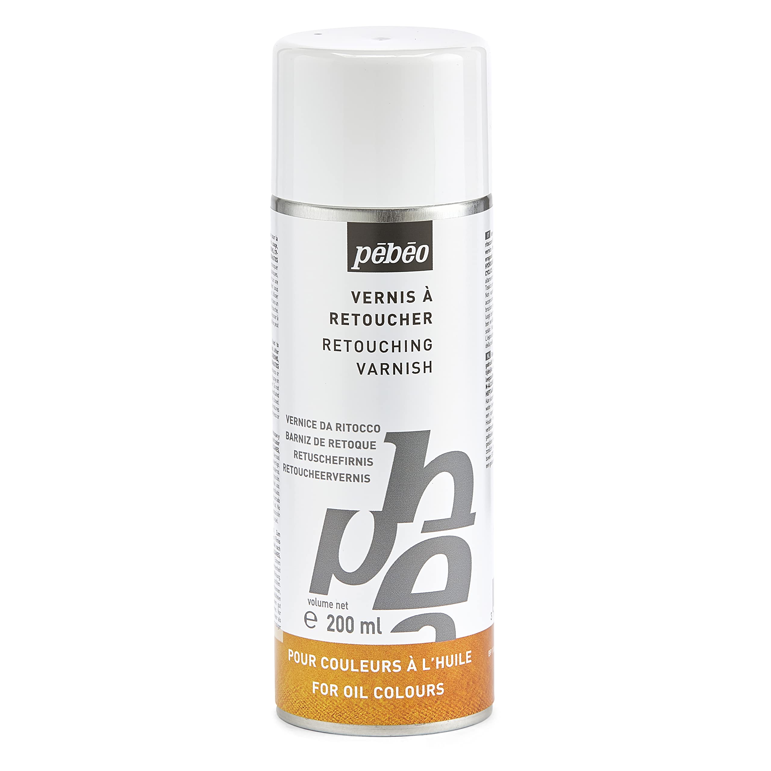 Pebeo 200 ml Retouching Varnish Spray, Transparent