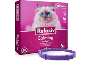 BELOVED PETS Cat Calming Collar & Pet Anti Anxiety Products - Feline Calm Pheromones Collars & Cats Stress Relief - Helps with Pee, New Zone, Aggression