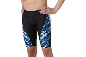 FLOW SWIM GEAR Flow Splice Jammer Swimsuits - Swim Jammers for Swimming in Boys Size 21 to 32
