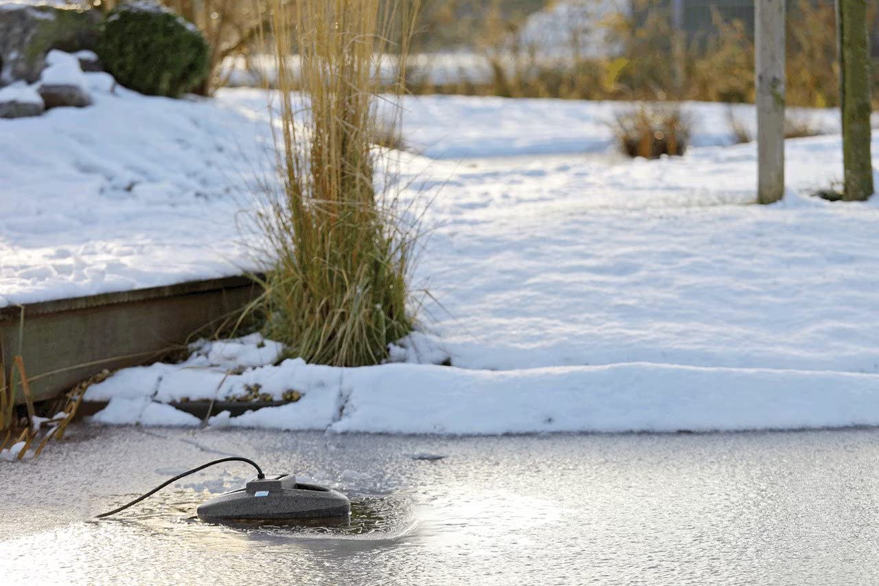 OASE 51231 IceFree Thermo 330 W - Eisfreihalter mit Frostwächter für Teich Schwimmteich Gartenteich Fischteich Koiteich bis -20° C 4