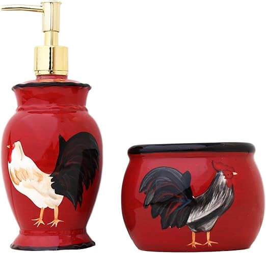 Amazon Com Tuscany Colorful Hand Painted Fleur De Lis Burnt