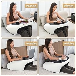 Olumoon Reading Pillow, Lap Desk Pillow for