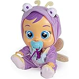 Cry Babies Pijama Dragon Fly para muñeca bebé, morado (muñeca se vende por separado)