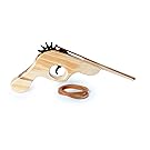 Westminister PL7920 Wooden Elastic Band Shooter Gun