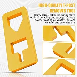 TNCZHYLX T Post Puller Fence Post Puller, Farm