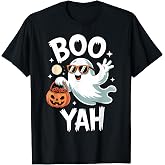 Boo Yah Halloween Ghost Fun T-Shirt