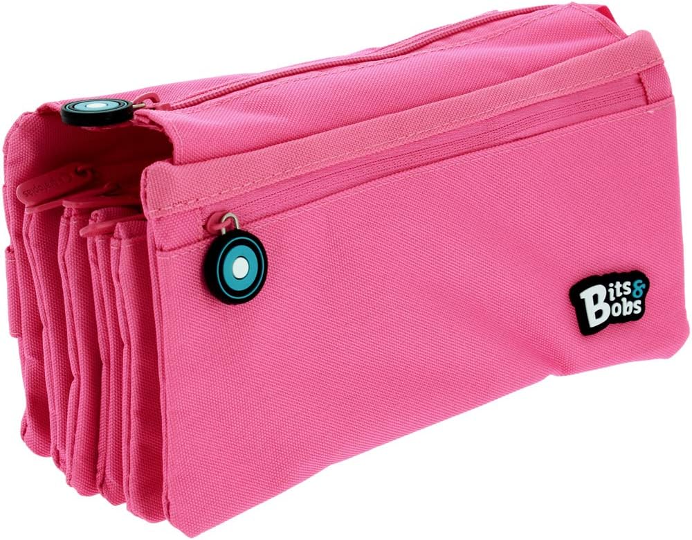 Grafoplás Bits & Bobs Pencil Cases 23 Centimeters Pink (Rosa)
