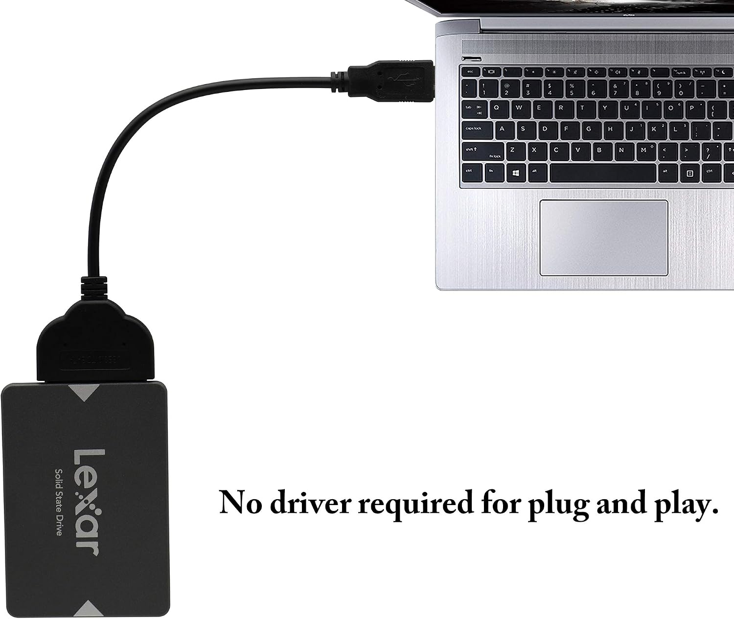zdyCGTime SATA SSD Adapter Converter,USB 3.0 male to SATA 22pin 2.5 Hard Disk Adapter Cable.Compatible with Windows 8/7/10/Vista/XP system,Mac OS 9/10 and Linus operating system - Image 4