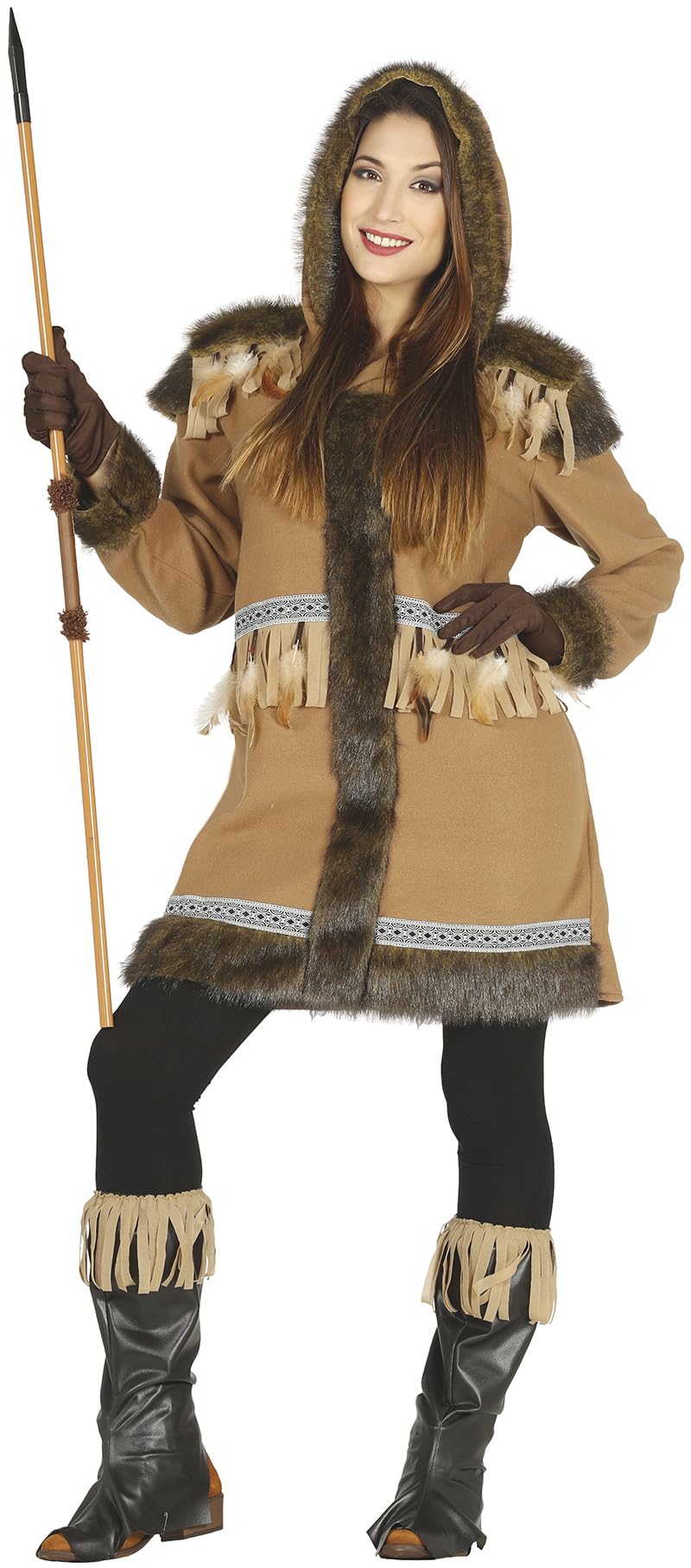FIESTAS GUIRCA, S.L. Woman's Hair Eskimo Costume