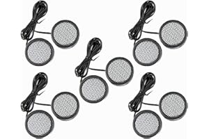 AUDIOPIPE Car Audio Super Tweeters with Built in Crossovers 500 Watt 5 Pairs XTC-3300