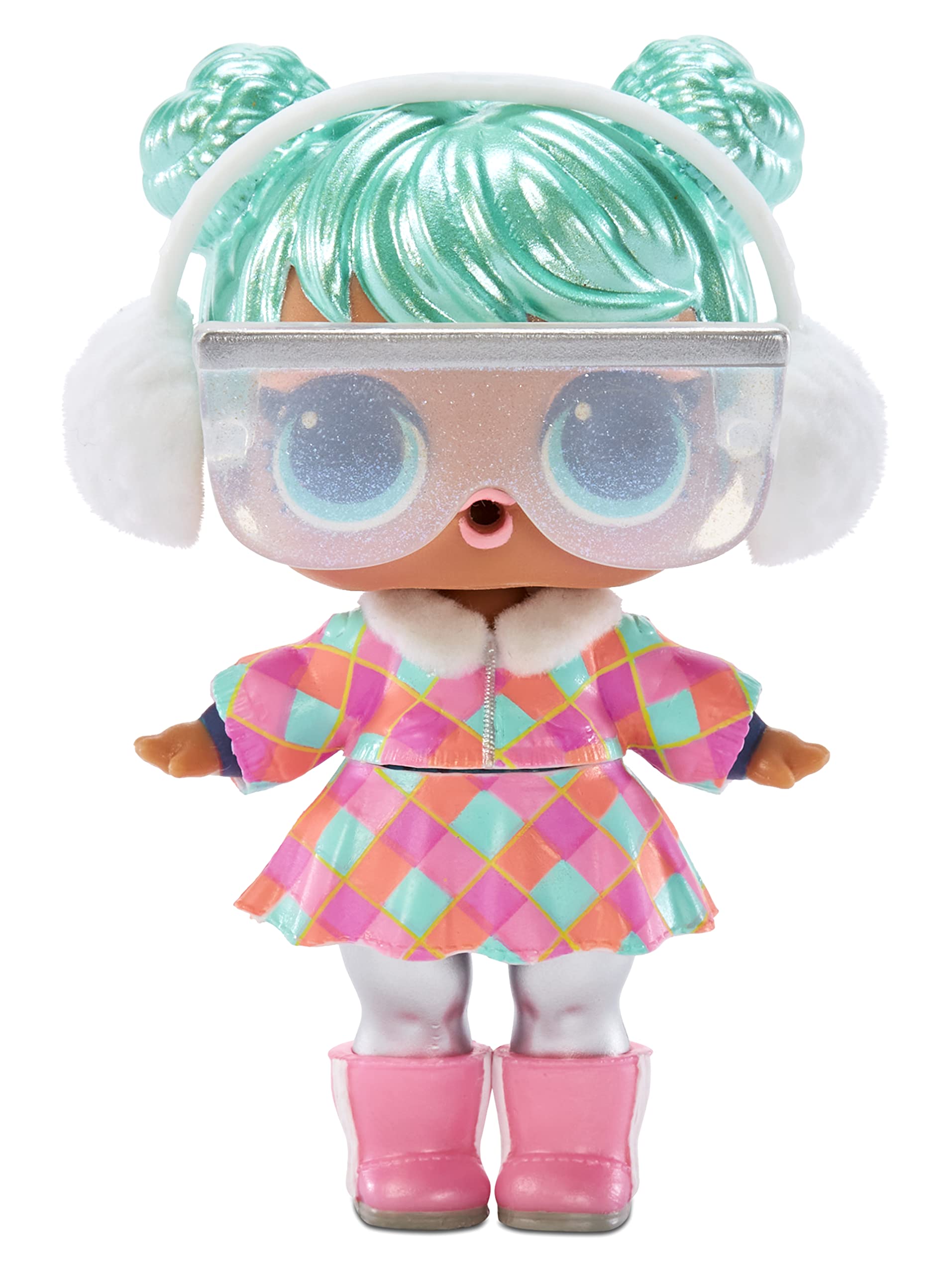 L.O.L. Surprise! 576600C3 LOL Winter Chill Confetti 15 Including Doll, Fashions, Accessories, Water Surprise, Mystery Disguise, & More-Collectable-Gift for Girls & Boys Ages 4+