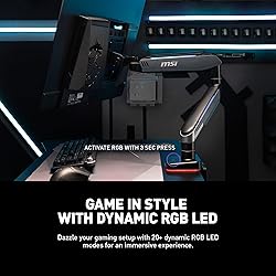 MSI MPG MT201R - Premium RGB Single Monitor Stand