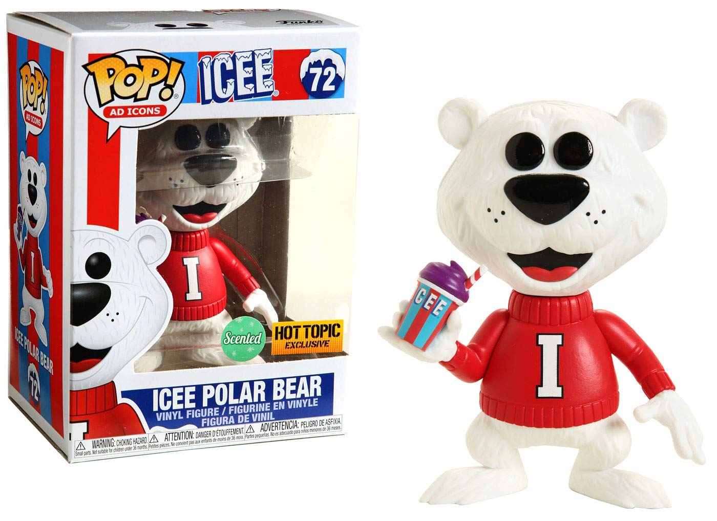 Funko POP! Ad Icons: ICEE Polar Bear [Scented] #72 Exclusive