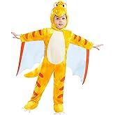 Spooktacular Creations Halloween Baby Pterodactyl Costume Toddler, Dinosaur Costume Kids with Wings for Halloween Party