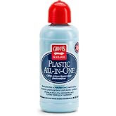 Griot's Garage Plastic All-in-One, Polish, Restore, and Protect Vehicle Lights, Gauges, B-Pillars, Windscreens and More, Ceramic Infused Protection, 16oz, 10872