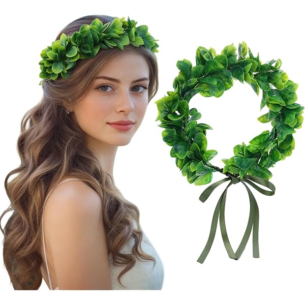Amazon.com: DreamLily Greek Headpiece Bridal Leaf Crown 