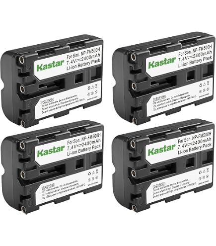 Batteria Sony NP-FM500H Compatibile | 2500mAh 7.2V Per A57 A58 A65 A77 A99 E Tante Altre Reflex Alpha E SLT