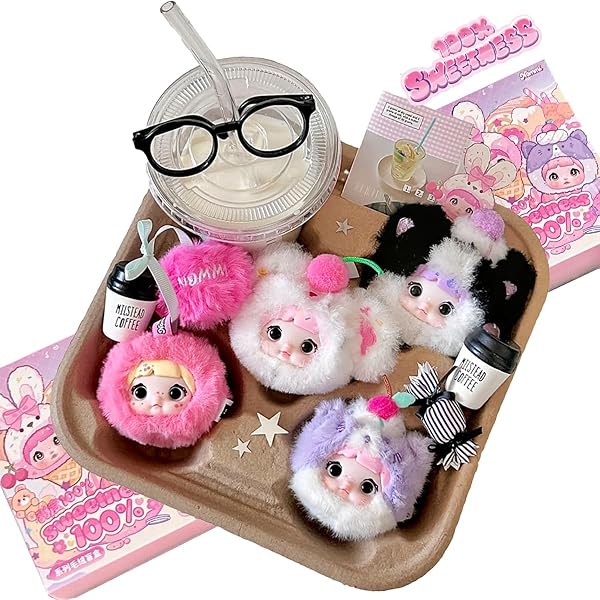 Amazon.com: MINISO Nommi Nuomier Sweetness 100% Series Plush Blind