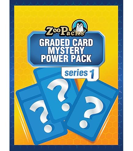Amazon.com: Zoo Packs Pokemon Graded Card Mystery Power Pack