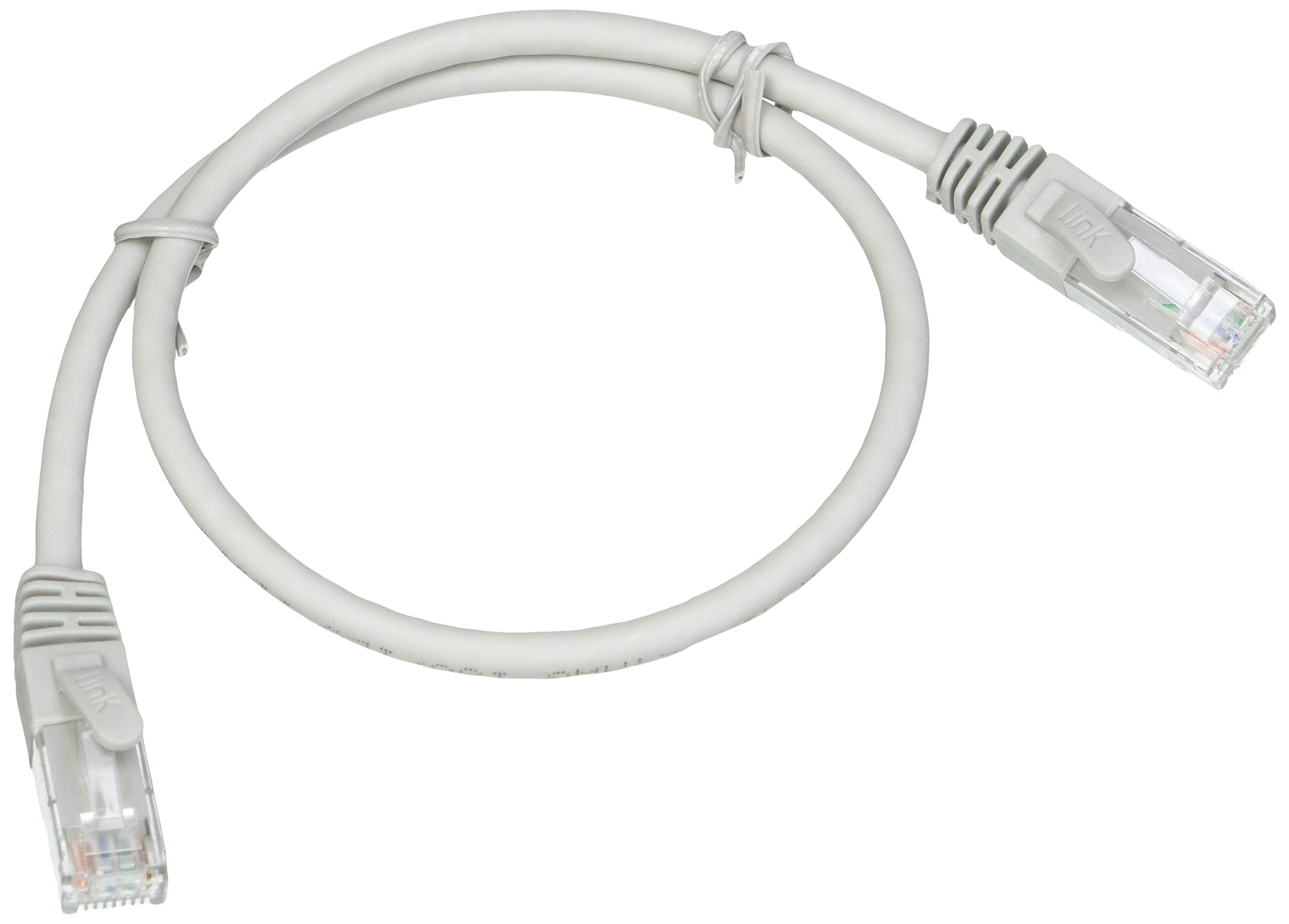 LINK Network Cable Category 6A Unshielded UTP AWG24 Grey HALOGENFREE MT 0.5