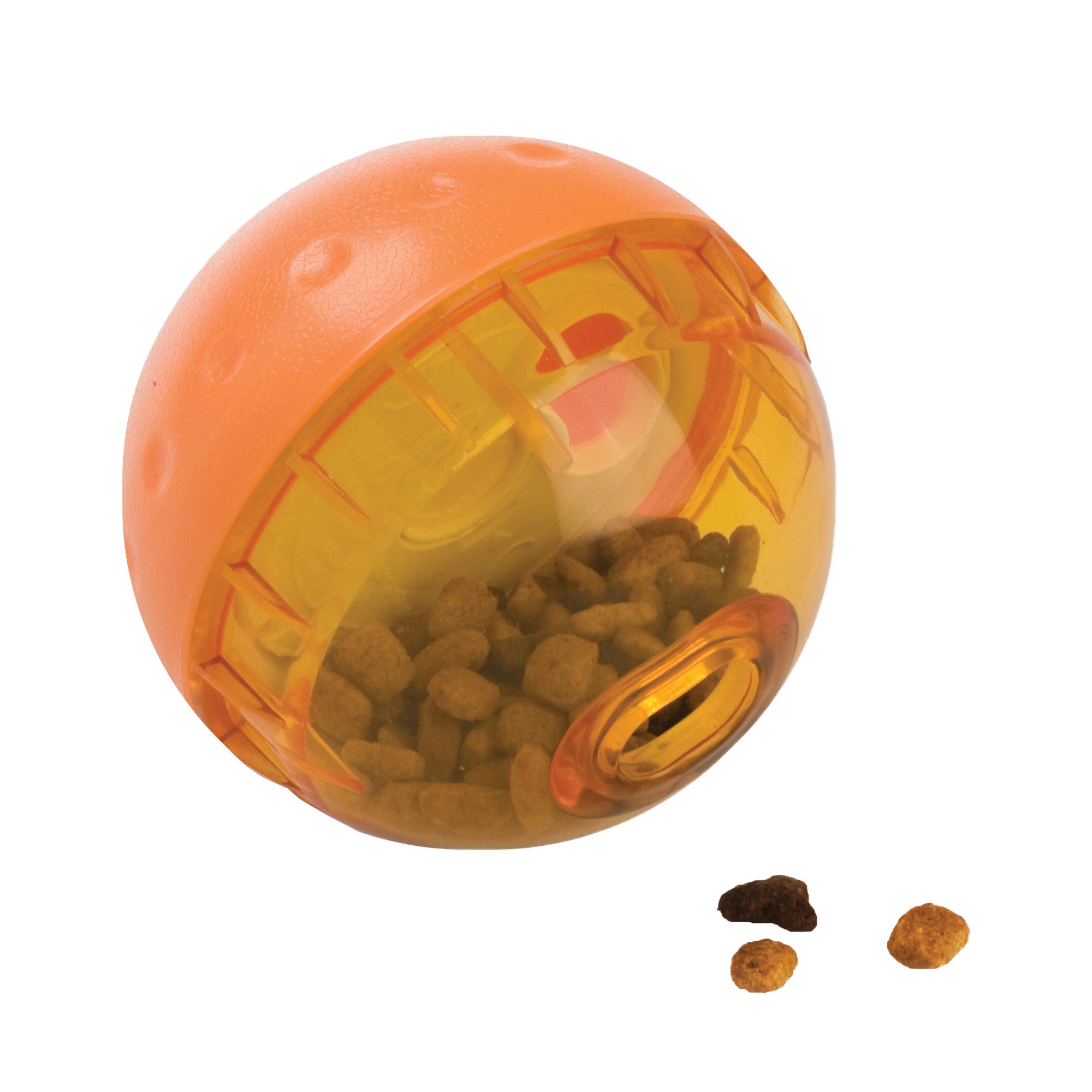 OurPets IQ Treat Ball Dog Toy, 3-Inch (assorted colors)