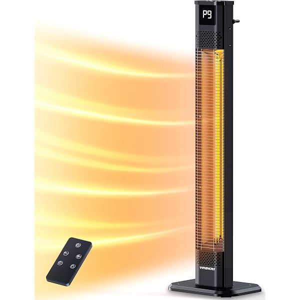 Amazon.com: Sun Joe SJPH1500E-P2 5118 BTU Remote Controlled Water-Resistant  Electric Indoor/Outdoor Patio Infrared Heater w/Wall Mount Bracket :  Everything Else