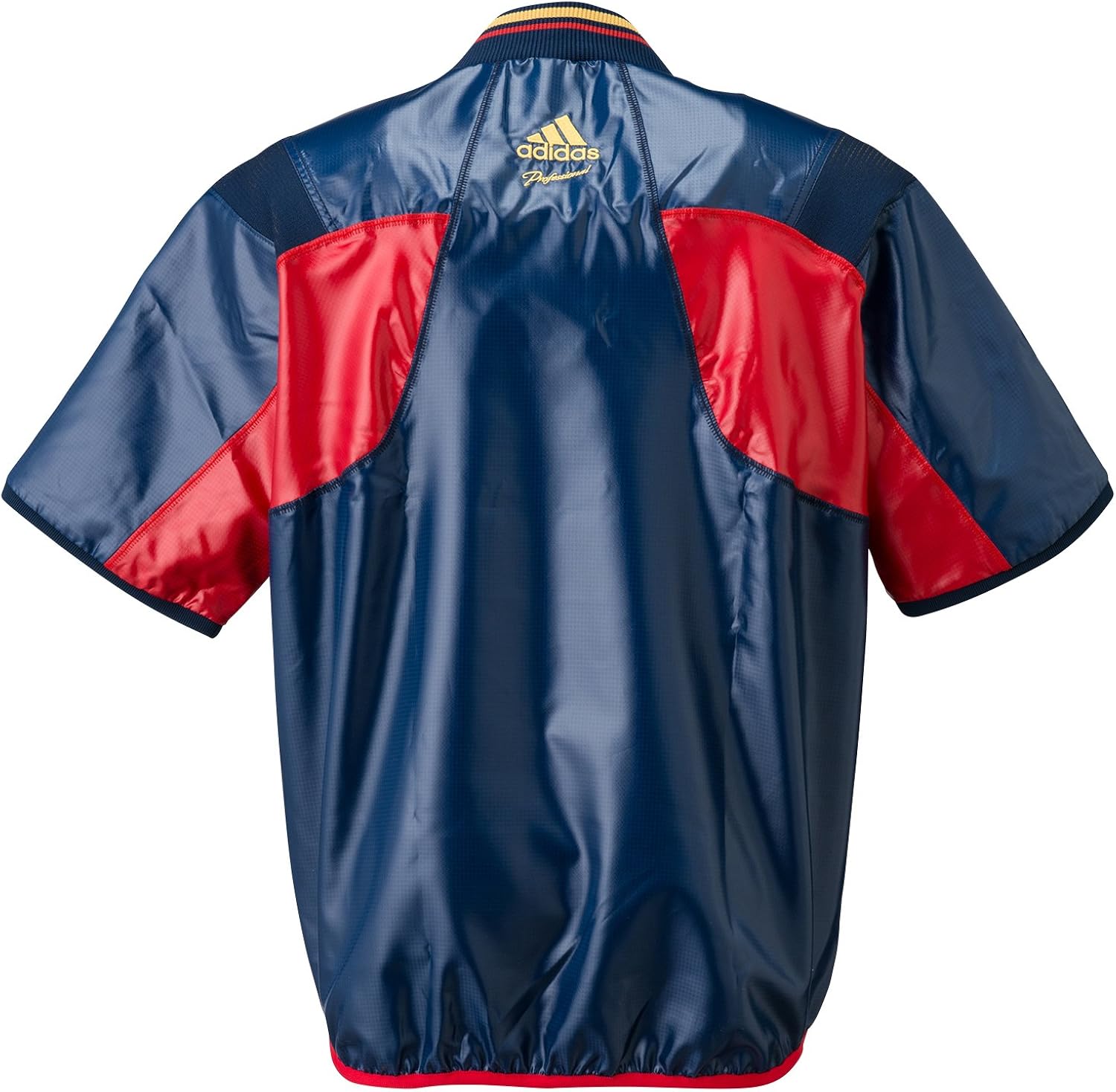 Amazon Co Jp アディダス Adidas ベースボールウェア Professional ウィンドブレーカー 半袖vジャン Bim93 メンズ Ap2616 カレッジネイビー J2xo 服 ファッション小物