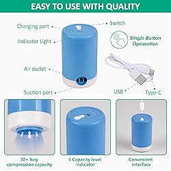 Cozy Essential Travel Vacuum Bags with Electric