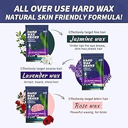 Anruz Waxing Kit for Women Men - Wax Kit for Hair