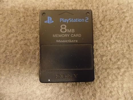 Generic Ps2 8mb Memory Card Black Playstation 2 Accessories Amazon In Electronics
