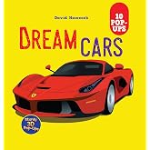 Dream Cars: 10 Pop-Ups (Happy Fox Books) Awesome Car Pop-Up Book for Kids Ages 4 and Up - A Speedy Interactive Adventure with Vehicle Fun Facts in a Sturdy Hardcover