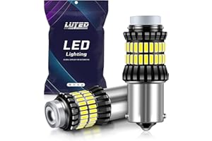 LUYED 1156 LED Bulb, LED Reverse Lights 300% Brighter Xenon White 1340 Lumens Super Bright,BA15S 1003 1141 P21W 7506 LED Repl