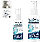 Silent Grind Pro 2Pcs Shower Care Mist,High-Efficiency Showers Room Care Spray,Bathroom Cleaner,Showers Room Descaling Agent(50+100ml)