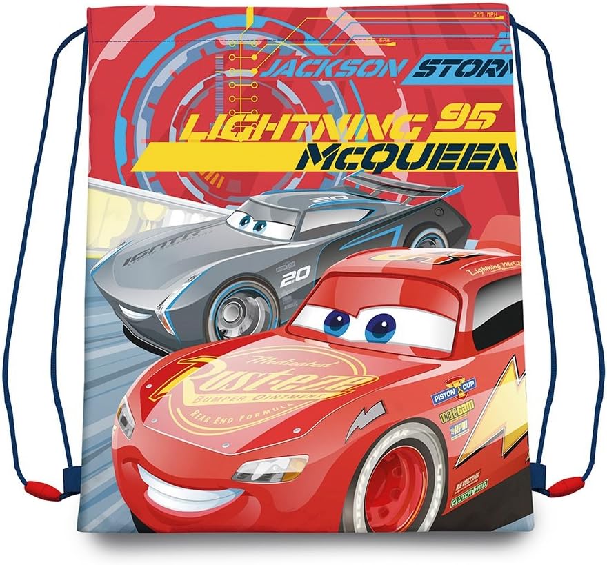 Bag Gym Bag Type Sleeping Bag with laces 41 cm Cars 3