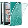 iDLEHANDS Clear Case for 7" All-New Kindle Paperwhite 12th Gen 2024 & Kindle Colorsoft Signature Edition (2024 Release) - Ultra Slim Soft TPU Transparent Cover & Lightweight, Clear Glitter