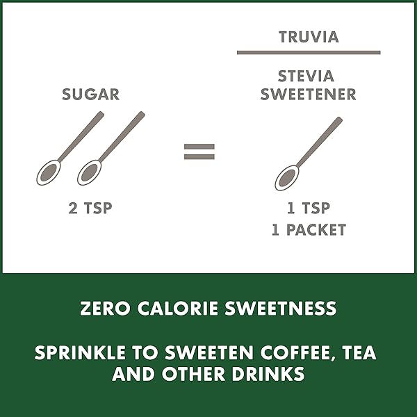 TRUVIA, SWEETENER NATURAL CALORIE FREE, 9.8 OUNCE