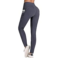 IUGA High Waist Yoga Pants with Pockets, Tummy Control, Workout Pants for Women 4 Way Stretch Yoga Leggings with Pockets