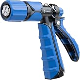 Corvid Heavy Duty Rear Trigger Adjustable Spray Hose Nozzle &ndash; Durable Zinc Construction with Adjustable Stream Control &ndash; Ideal for Car Washing, Lawn &amp; Garden, and Outdoor Cleaning Tasks