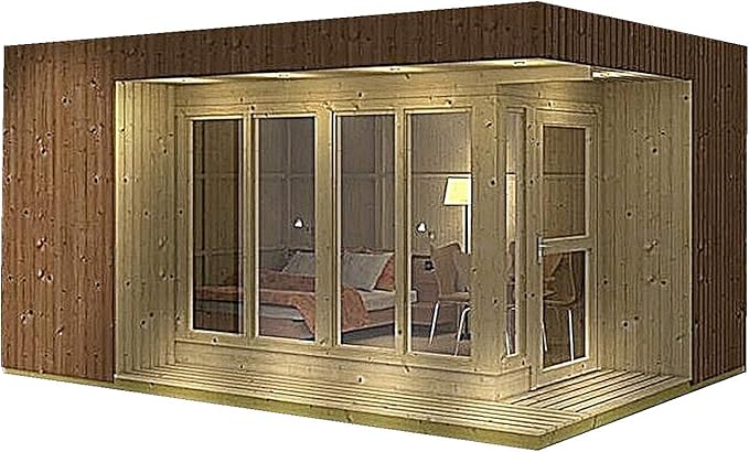 Amazon Com Allwood Arlanda 180 Sqf Garden House Kit Garden