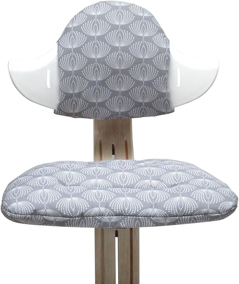 Blausberg Baby - Cushion Set for Nomi Highchair of Evomove - Fountain Gray