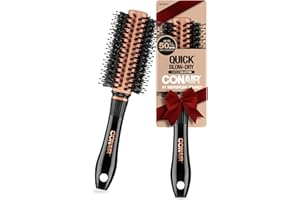 Conair Copper Collection Round Hair Dryer Brush - Blow Out Styler for Voluminous Looks