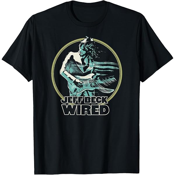 Amazon.com: Jeff Beck - Wired Album T-Shirt : Clothing