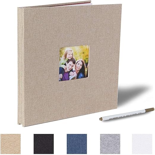 Yopih Self Adhesive Photo Album 28x27cm Scrapbook Album 40