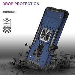 IKAZZ for Galaxy S9 Plus Case,Dual Layer Soft